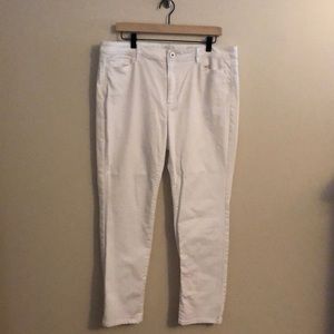 J.Jill White Jeans Size 14